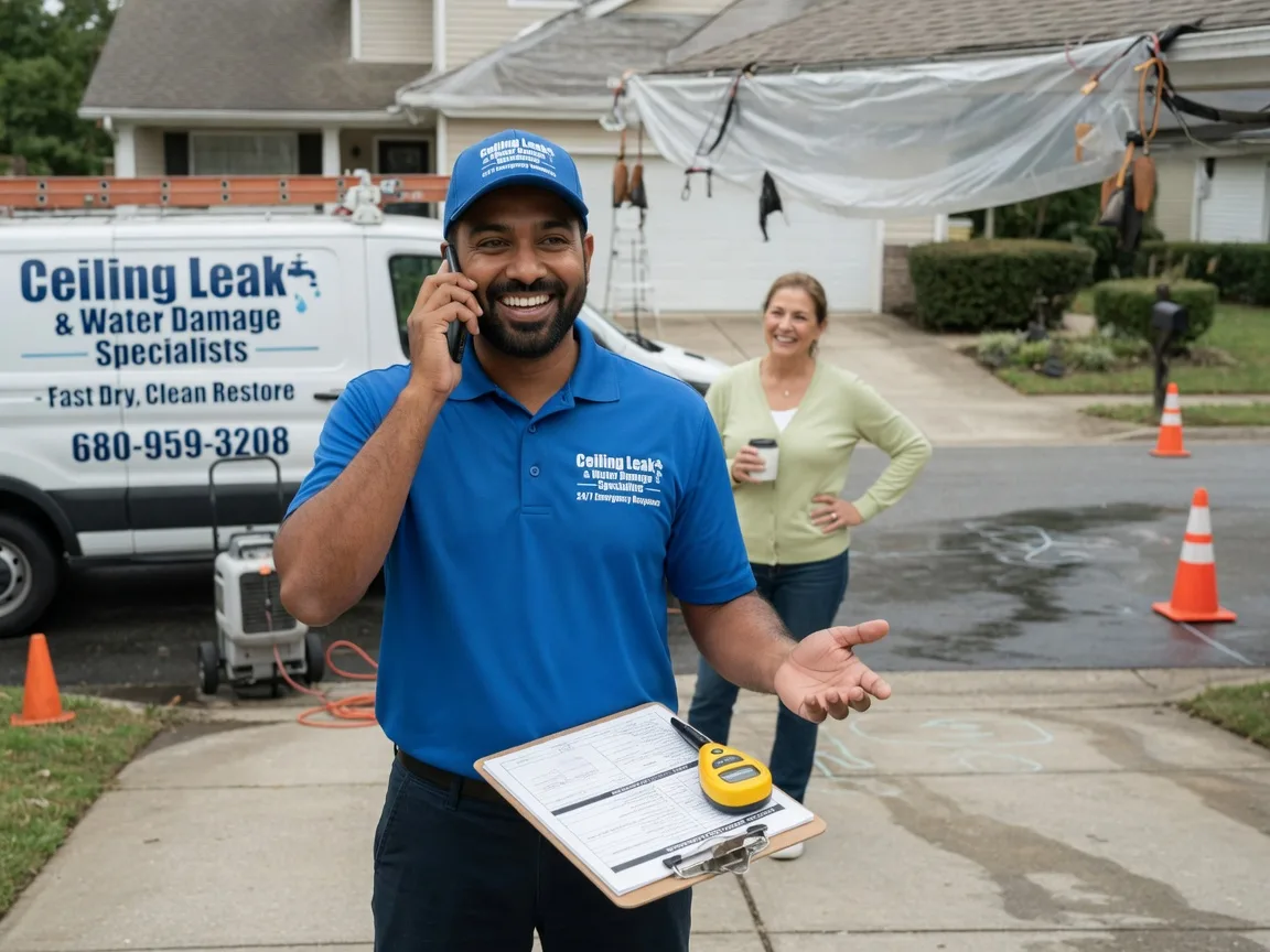 Ceiling Leak Cleanup Lumberton, TX FAQs